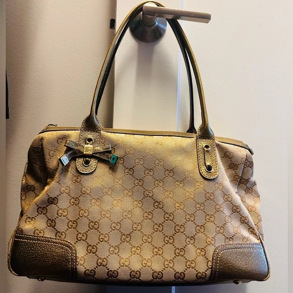 Gucci  GG Princy Hand Bag  Canvas - Picture 2 of 15